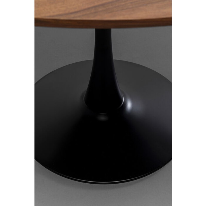 Table Schickeria Walnut Black Ø110cm